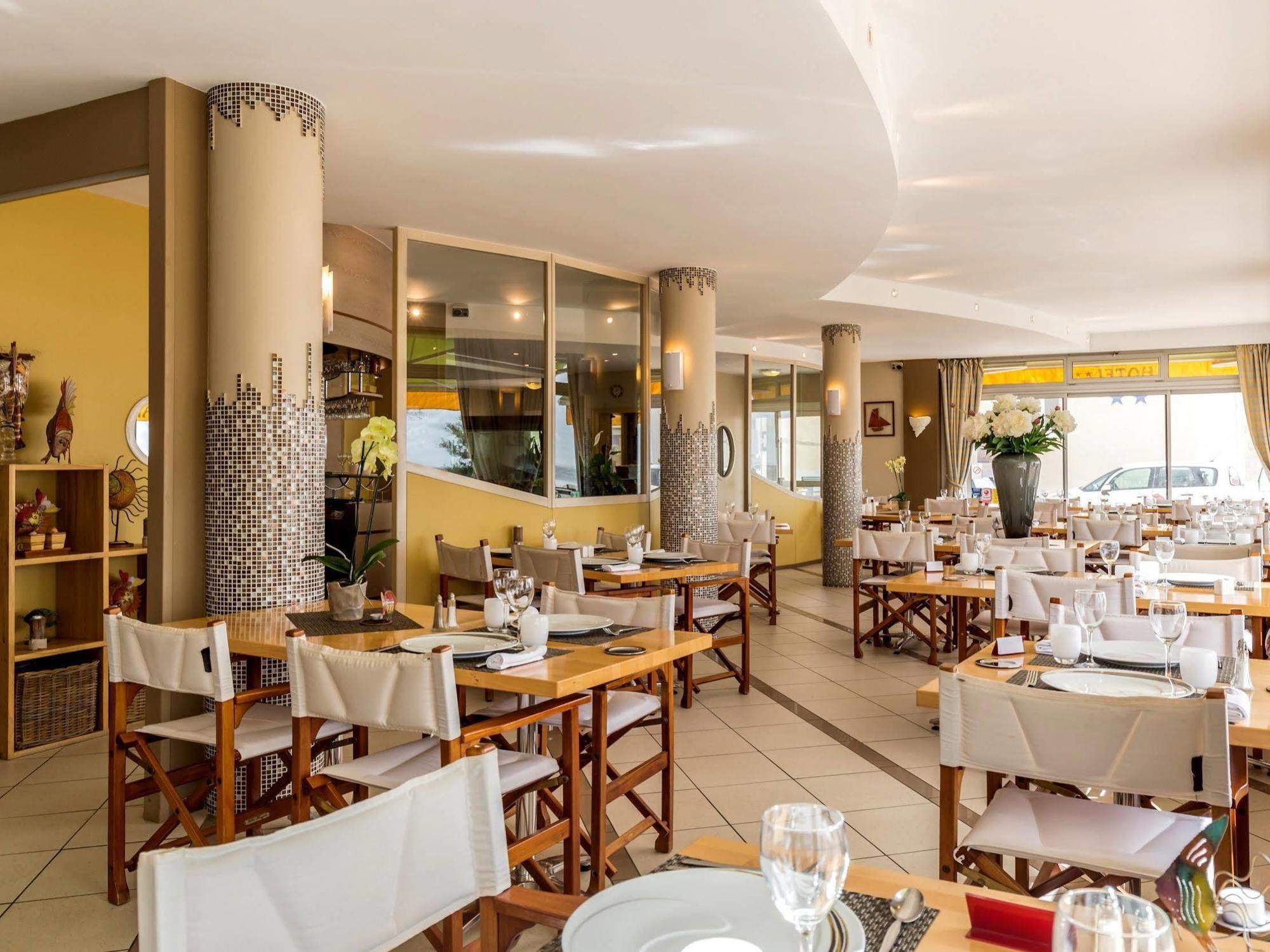Acadie Saint Victor - Hotel Restaurant - Face Mer - Chatelaillon Plage Exteriör bild